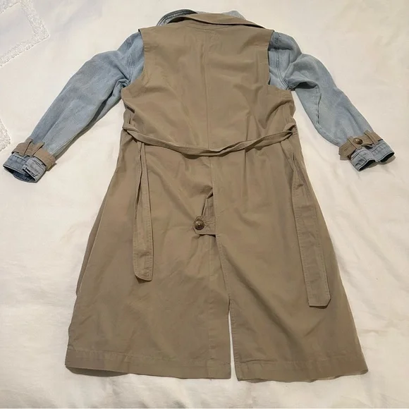 NWOT Blank NYC Denim and Trench Coat Combo - Picture 9 of 11
